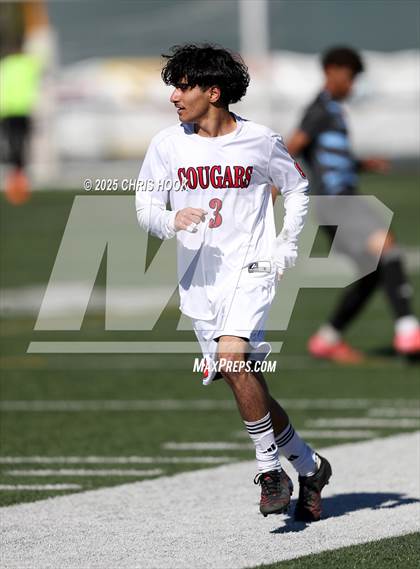 Thumbnail 3 in Sahuaro vs Mica Mountain (Brandon Bean Soccer Tournament) photogallery.