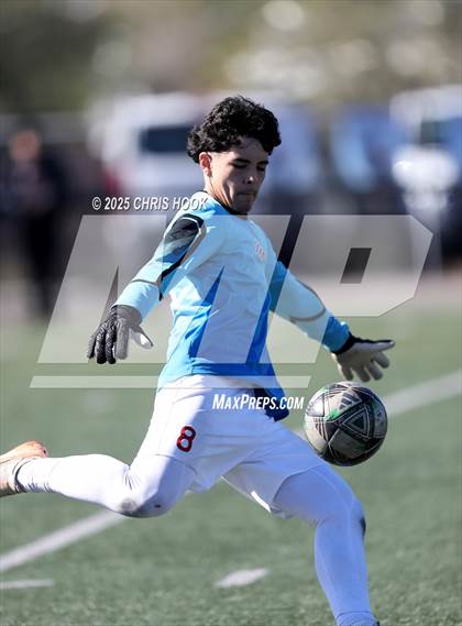 Thumbnail 1 in Sahuaro vs Mica Mountain (Brandon Bean Soccer Tournament) photogallery.