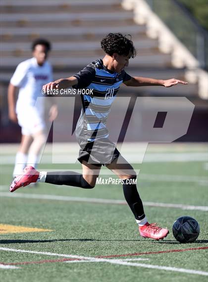 Thumbnail 1 in Sahuaro vs Mica Mountain (Brandon Bean Soccer Tournament) photogallery.