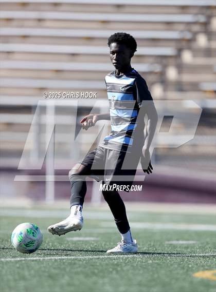 Thumbnail 3 in Sahuaro vs Mica Mountain (Brandon Bean Soccer Tournament) photogallery.