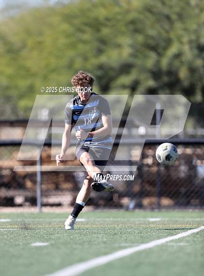 Thumbnail 3 in Sahuaro vs Mica Mountain (Brandon Bean Soccer Tournament) photogallery.