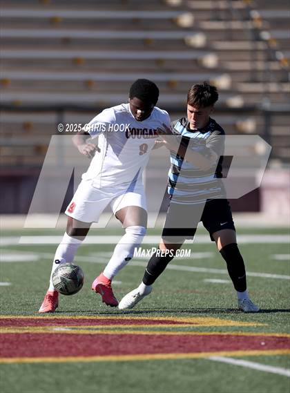 Thumbnail 3 in Sahuaro vs Mica Mountain (Brandon Bean Soccer Tournament) photogallery.