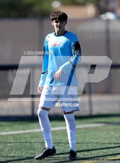Thumbnail 3 in Sahuaro vs Mica Mountain (Brandon Bean Soccer Tournament) photogallery.