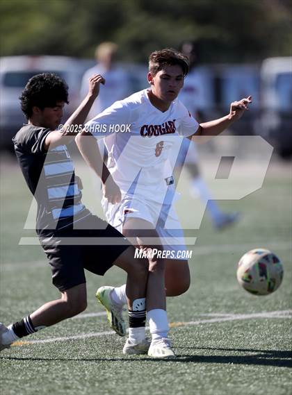 Thumbnail 2 in Sahuaro vs Mica Mountain (Brandon Bean Soccer Tournament) photogallery.