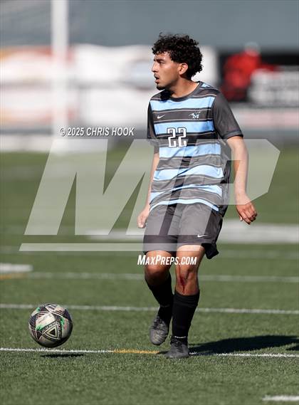 Thumbnail 2 in Sahuaro vs Mica Mountain (Brandon Bean Soccer Tournament) photogallery.