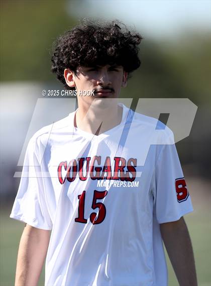 Thumbnail 3 in Sahuaro vs Mica Mountain (Brandon Bean Soccer Tournament) photogallery.