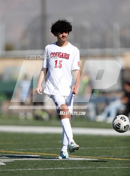 Thumbnail 2 in Sahuaro vs Mica Mountain (Brandon Bean Soccer Tournament) photogallery.