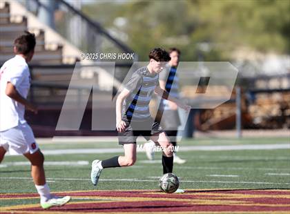 Thumbnail 3 in Sahuaro vs Mica Mountain (Brandon Bean Soccer Tournament) photogallery.