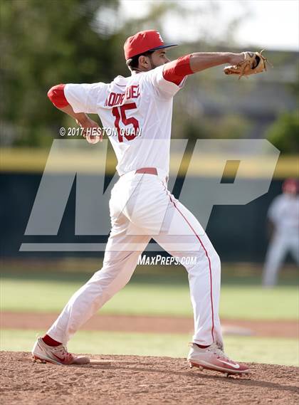 Thumbnail 1 in Doral Academy vs. Coronado (DeMarini National Classic) photogallery.