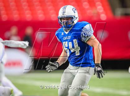 Thumbnail 1 in Eagle's Landing Christian Academy vs. Mount Paran Christian (GHSA 1A Private Final) photogallery.