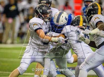 Thumbnail 1 in Eagle's Landing Christian Academy vs. Mount Paran Christian (GHSA 1A Private Final) photogallery.