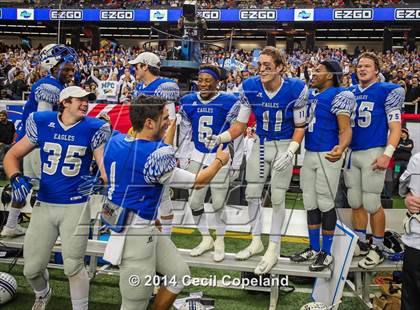 Thumbnail 1 in Eagle's Landing Christian Academy vs. Mount Paran Christian (GHSA 1A Private Final) photogallery.