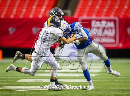 Thumbnail 2 in Eagle's Landing Christian Academy vs. Mount Paran Christian (GHSA 1A Private Final) photogallery.