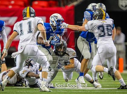 Thumbnail 3 in Eagle's Landing Christian Academy vs. Mount Paran Christian (GHSA 1A Private Final) photogallery.