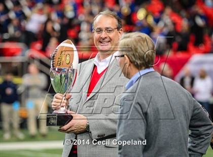 Thumbnail 1 in Eagle's Landing Christian Academy vs. Mount Paran Christian (GHSA 1A Private Final) photogallery.