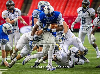 Thumbnail 2 in Eagle's Landing Christian Academy vs. Mount Paran Christian (GHSA 1A Private Final) photogallery.