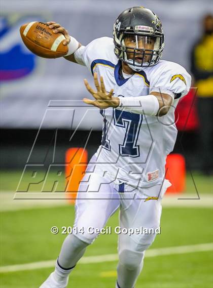 Thumbnail 3 in Eagle's Landing Christian Academy vs. Mount Paran Christian (GHSA 1A Private Final) photogallery.