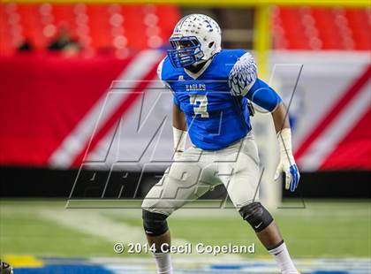 Thumbnail 2 in Eagle's Landing Christian Academy vs. Mount Paran Christian (GHSA 1A Private Final) photogallery.