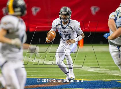 Thumbnail 2 in Eagle's Landing Christian Academy vs. Mount Paran Christian (GHSA 1A Private Final) photogallery.