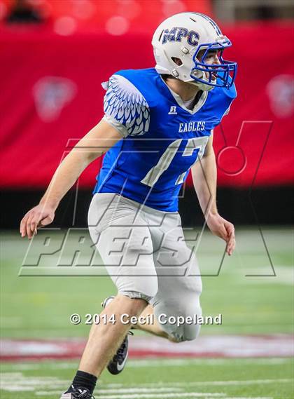 Thumbnail 1 in Eagle's Landing Christian Academy vs. Mount Paran Christian (GHSA 1A Private Final) photogallery.
