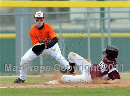 Thumbnail 3 in Cooper vs Commerce (Farmersville Tournament) photogallery.