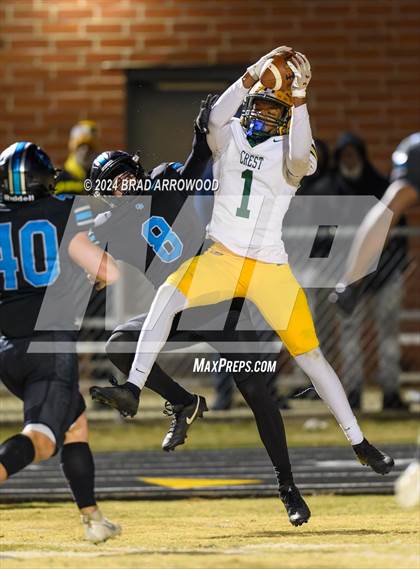 Thumbnail 3 in Crest @ Oak Grove (NCHSAA 3A Round 2) photogallery.