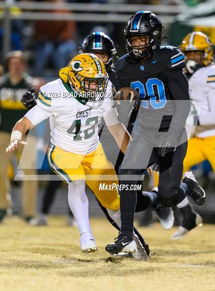 Thumbnail 2 in Crest @ Oak Grove (NCHSAA 3A Round 2) photogallery.