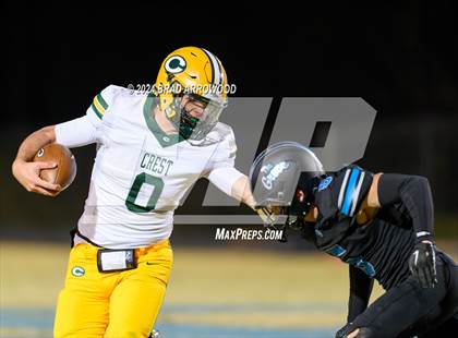 Thumbnail 1 in Crest @ Oak Grove (NCHSAA 3A Round 2) photogallery.