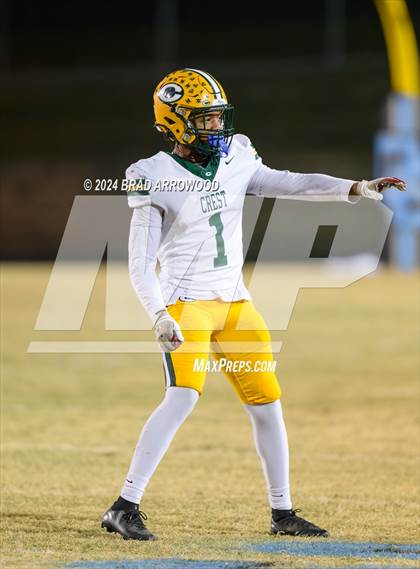Thumbnail 1 in Crest @ Oak Grove (NCHSAA 3A Round 2) photogallery.