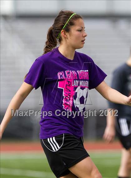 Thumbnail 3 in Alief Elsik vs Clear Brook (I-10 Shootout) photogallery.