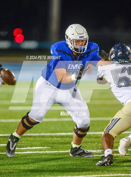 Thumbnail 3 in Zephyrhills Christian Academy vs IMG Academy Blue photogallery.
