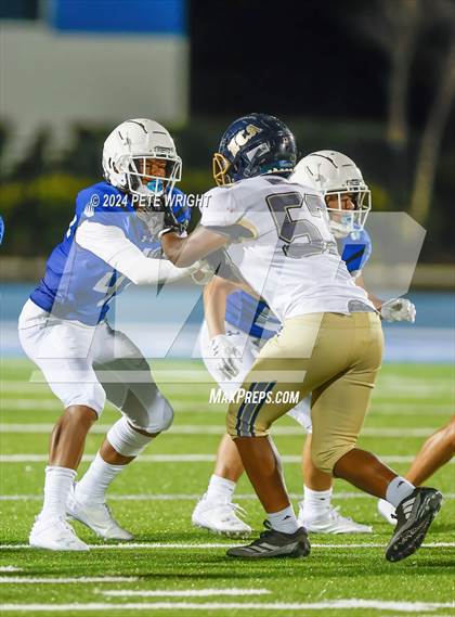 Thumbnail 2 in Zephyrhills Christian Academy vs IMG Academy Blue photogallery.