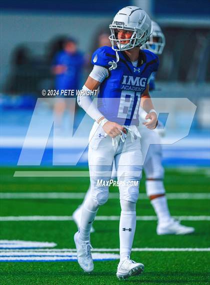 Thumbnail 3 in Zephyrhills Christian Academy vs IMG Academy Blue photogallery.