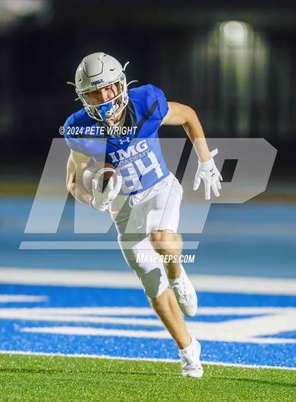 Thumbnail 2 in Zephyrhills Christian Academy vs IMG Academy Blue photogallery.