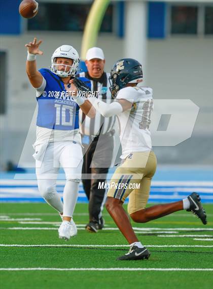 Thumbnail 1 in Zephyrhills Christian Academy vs IMG Academy Blue photogallery.