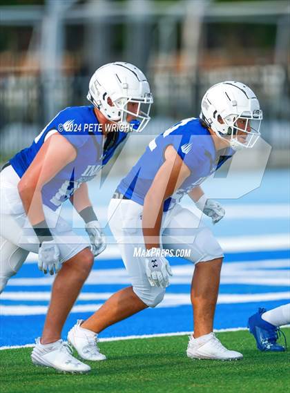 Thumbnail 2 in Zephyrhills Christian Academy vs IMG Academy Blue photogallery.