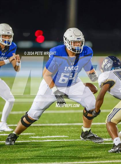 Thumbnail 2 in Zephyrhills Christian Academy vs IMG Academy Blue photogallery.