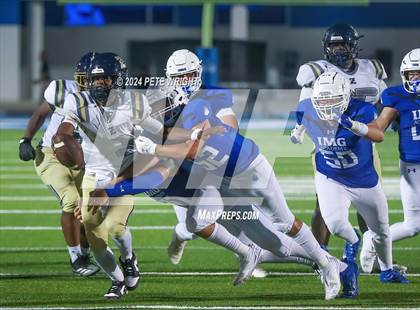 Thumbnail 2 in Zephyrhills Christian Academy vs IMG Academy Blue photogallery.