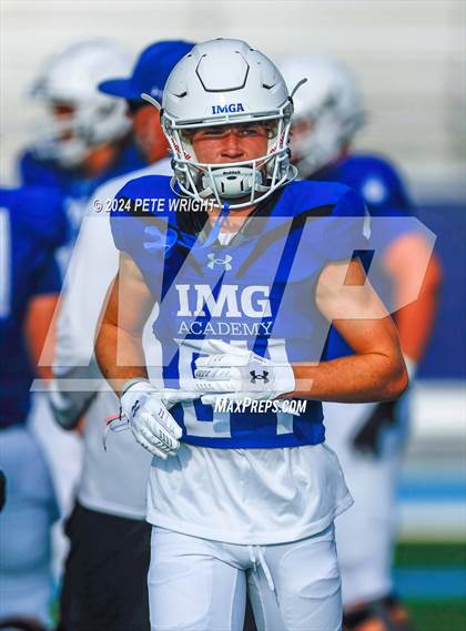 Thumbnail 3 in Zephyrhills Christian Academy vs IMG Academy Blue photogallery.