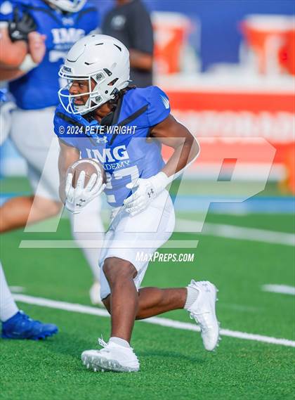 Thumbnail 3 in Zephyrhills Christian Academy vs IMG Academy Blue photogallery.