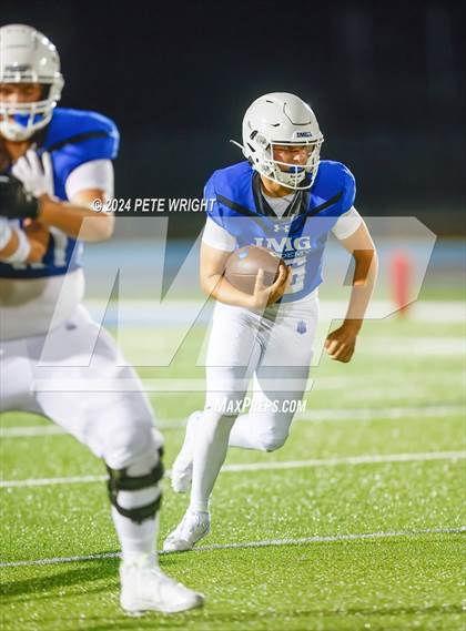 Thumbnail 1 in Zephyrhills Christian Academy vs IMG Academy Blue photogallery.