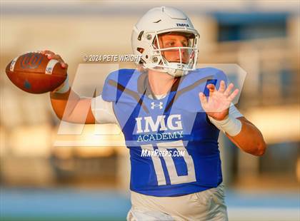 Thumbnail 3 in Zephyrhills Christian Academy vs IMG Academy Blue photogallery.
