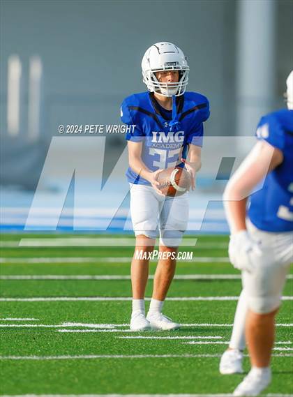 Thumbnail 1 in Zephyrhills Christian Academy vs IMG Academy Blue photogallery.