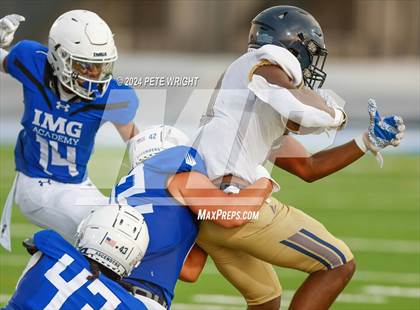 Thumbnail 2 in Zephyrhills Christian Academy vs IMG Academy Blue photogallery.