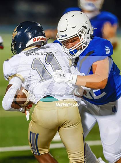 Thumbnail 2 in Zephyrhills Christian Academy vs IMG Academy Blue photogallery.