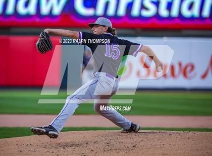 Thumbnail 2 in Marysville vs. Bradshaw Christian (@ Sutter Health Park) photogallery.