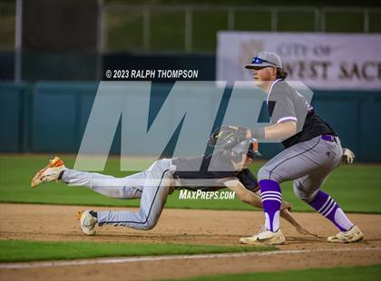 Thumbnail 3 in Marysville vs. Bradshaw Christian (@ Sutter Health Park) photogallery.