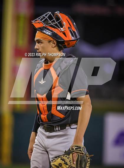 Thumbnail 1 in Marysville vs. Bradshaw Christian (@ Sutter Health Park) photogallery.