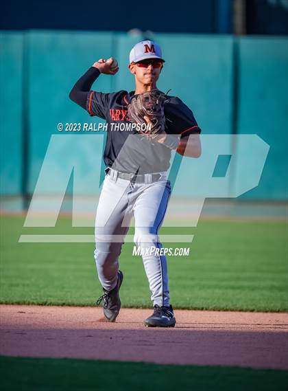 Thumbnail 2 in Marysville vs. Bradshaw Christian (@ Sutter Health Park) photogallery.