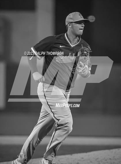 Thumbnail 2 in Marysville vs. Bradshaw Christian (@ Sutter Health Park) photogallery.